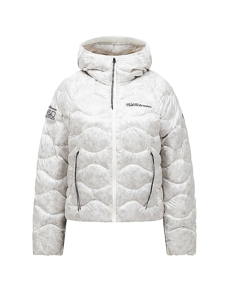 PEAK PERFORMANCE Damen Daunenjacke Helium Down Hood weiss | M